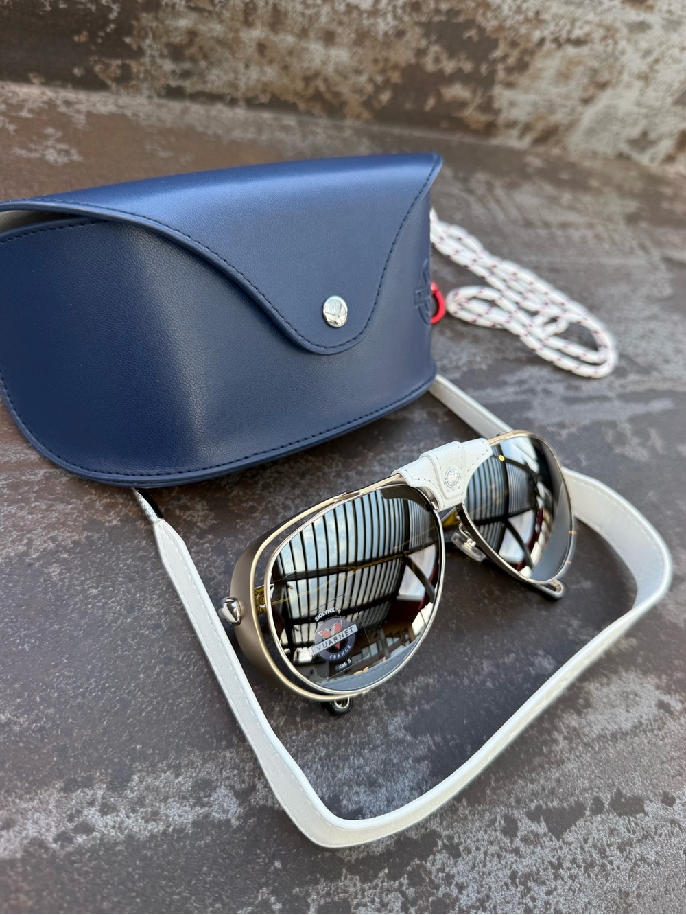 New Vuarnet Arctic 01 Titanium Aviator Sunglasses Men’s - Picture 3 of 16